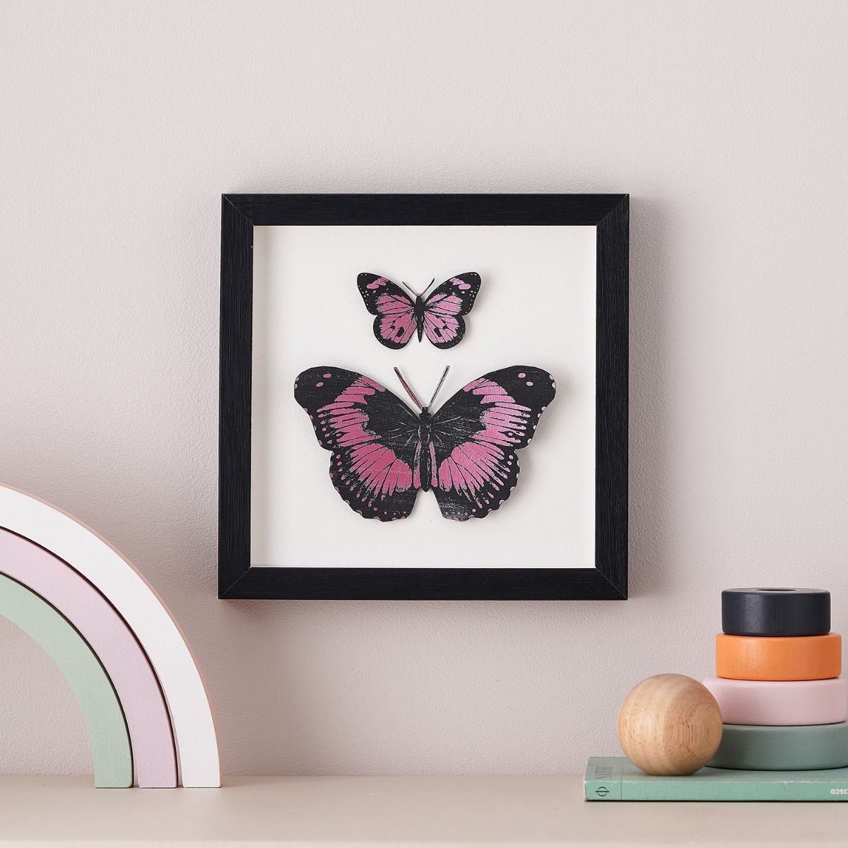 Butterfly wall decor nursery clearance