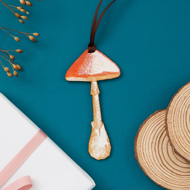 Mushroom keepsake decoration