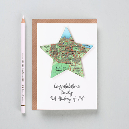 Personalised graduation cards