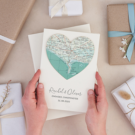 Personalised engagement cards